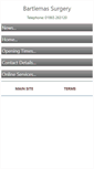 Mobile Screenshot of bartlemas.com